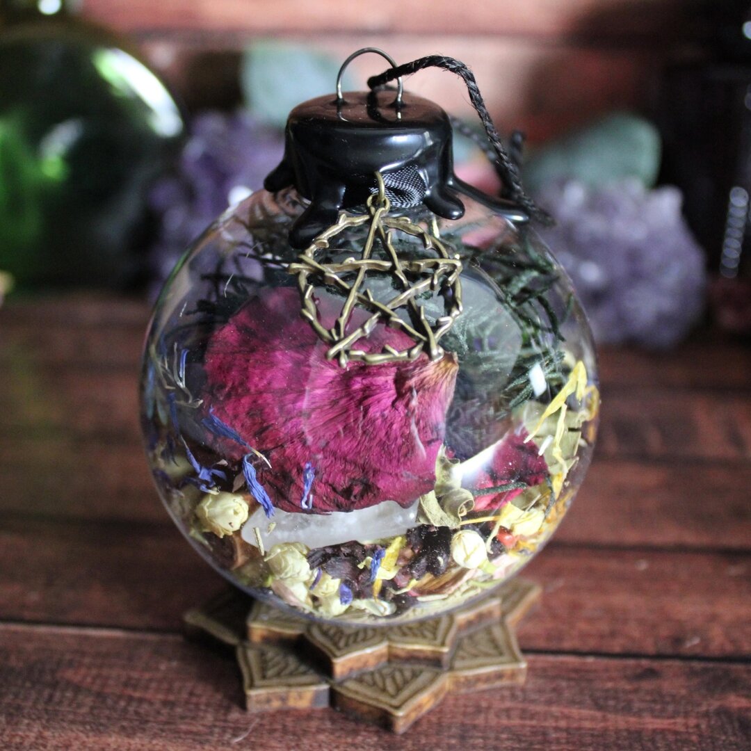 Boule de Sorcière "Pentacle" - Magie de la Forêt