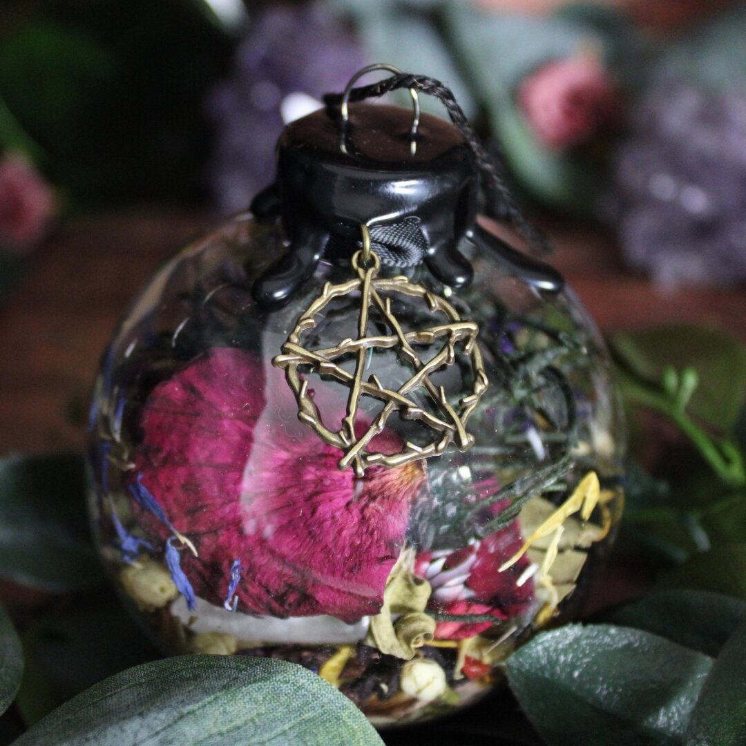 Boule de Sorcière "Pentacle" - Magie de la Forêt