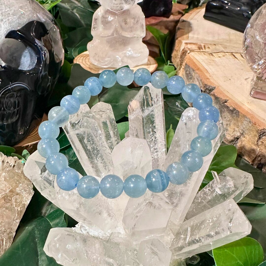Bracelet Calcite Bleue - 8mm