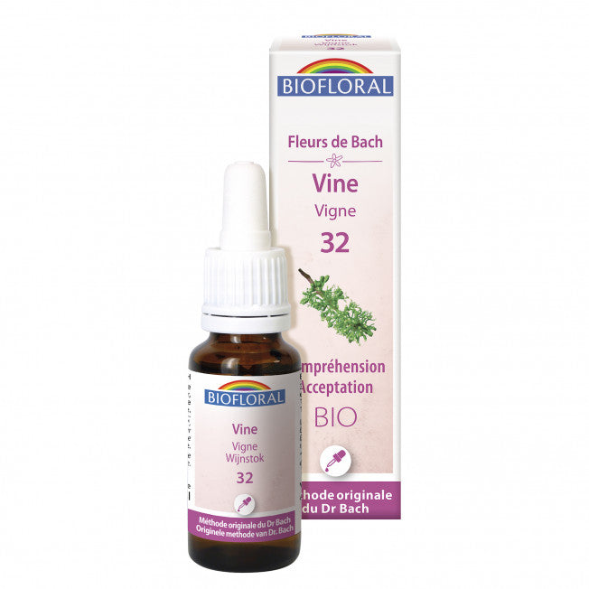 Fleurs de Bach Vine/Vigne 32 - Compte-gouttes - 20ml