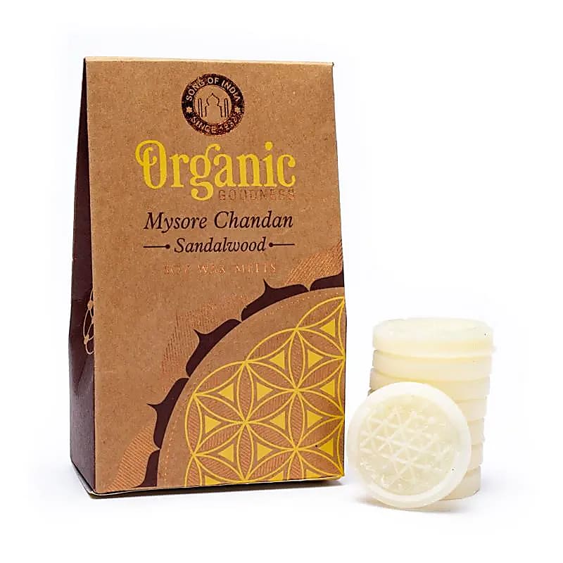 Galets de Cire Parfumés – Bois de Santal