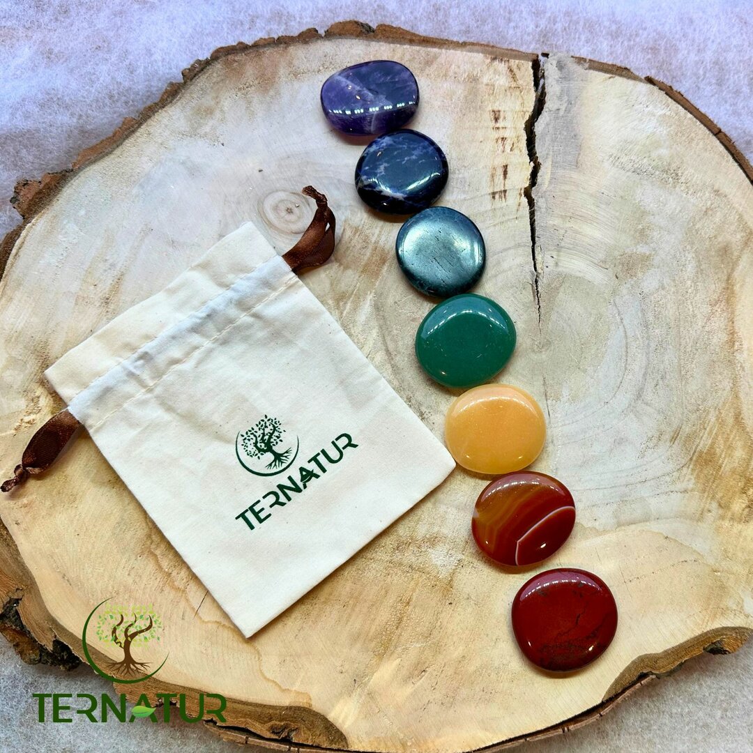 Pochon "Les Pierres des 7 Chakras"