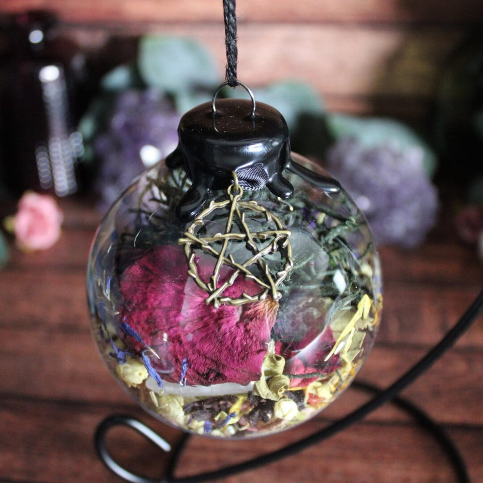 Boule de Sorcière "Pentacle" - Magie de la Forêt
