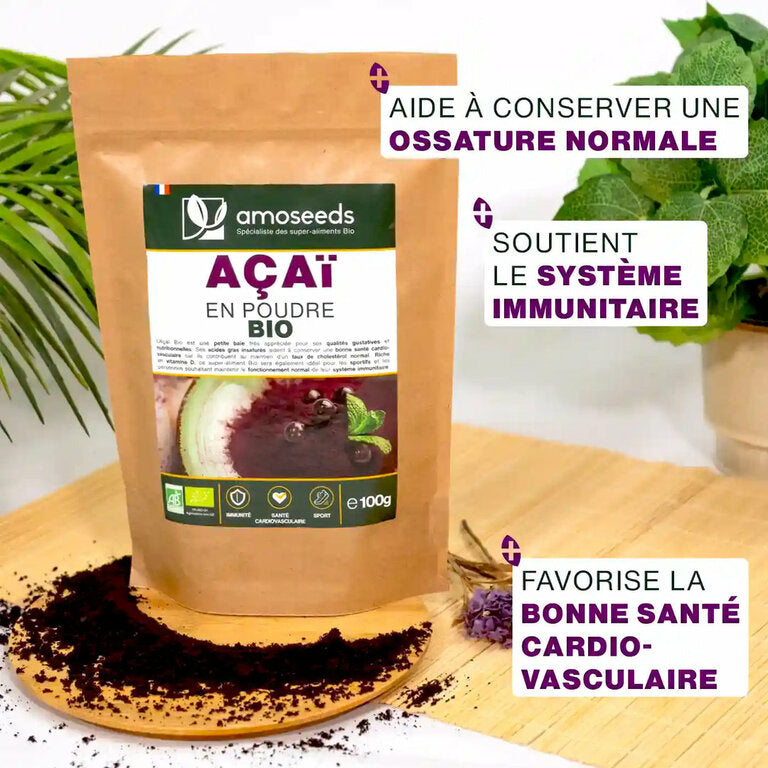 Açai en poudre Bio - 100gr