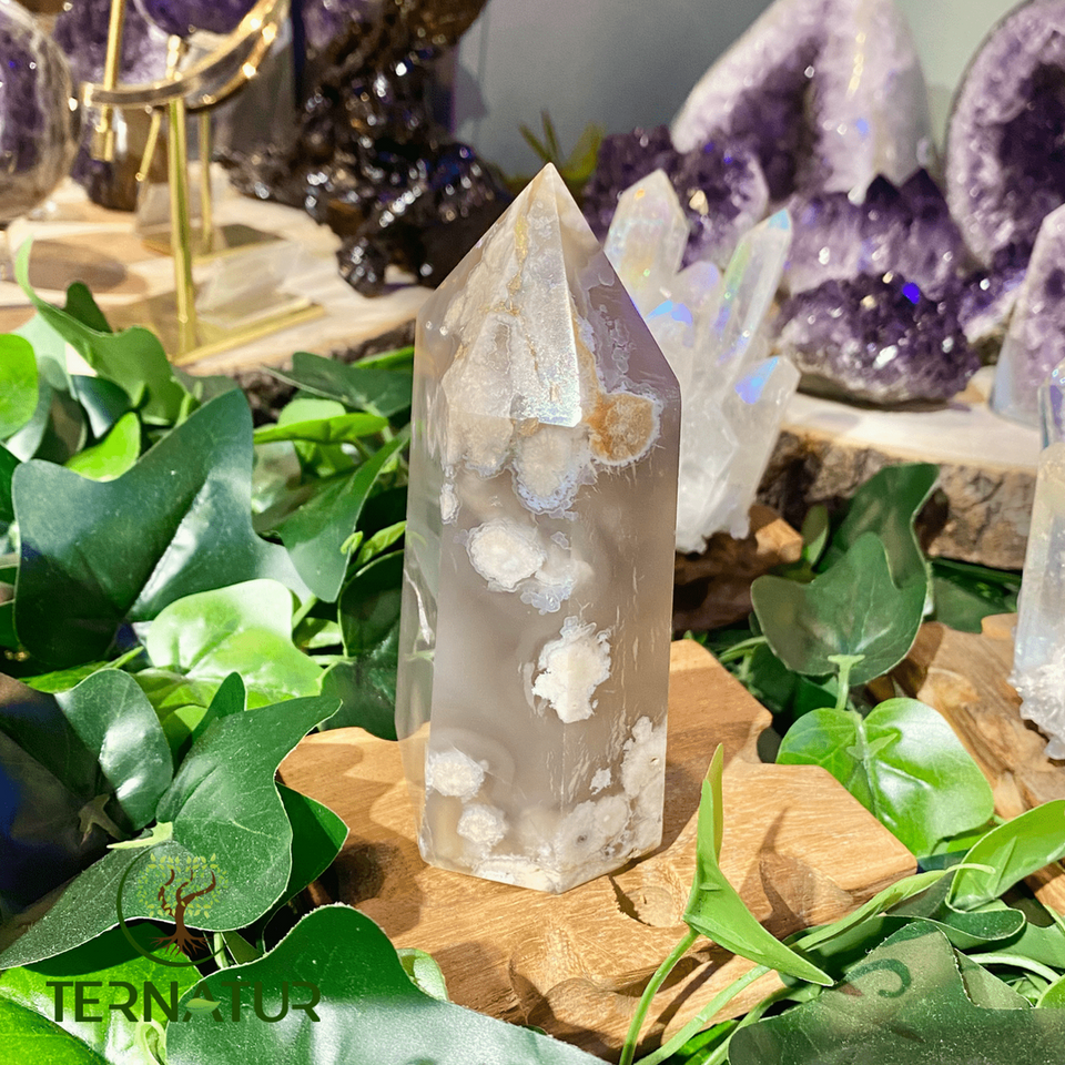 Pointe en Agate Fleur