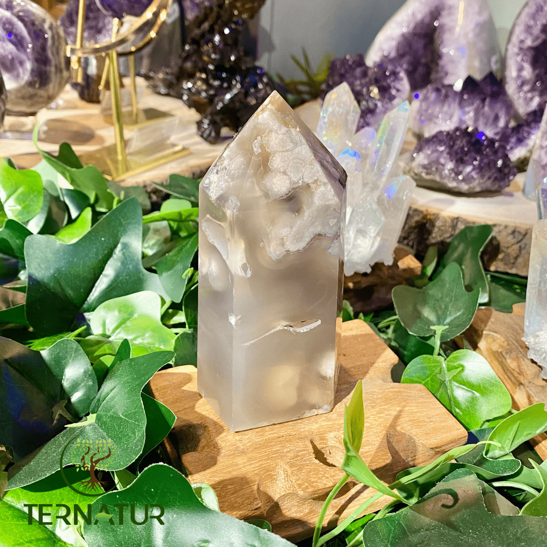 Pointe en Agate Fleur