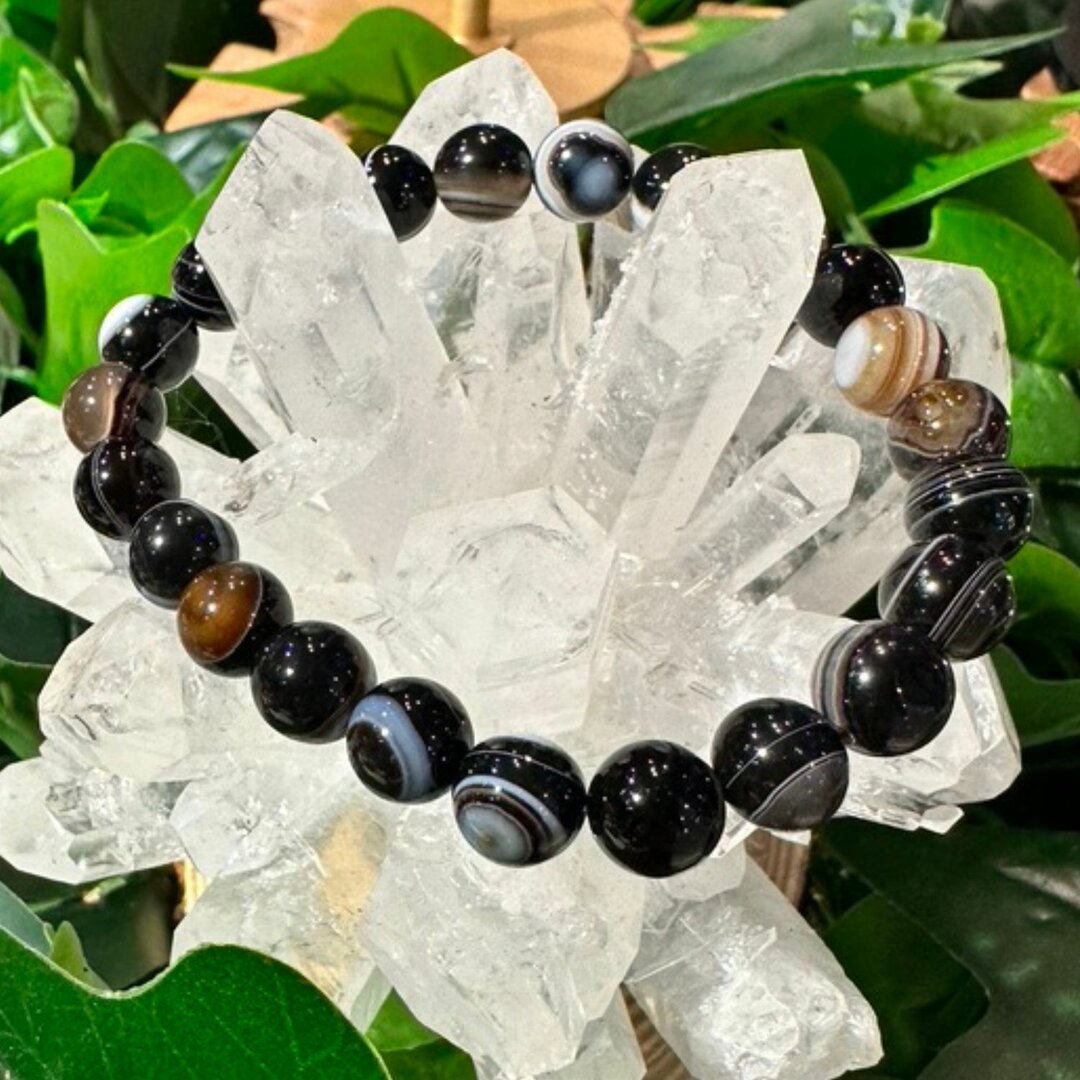 Bracelet Agate Oeil - 8mm
