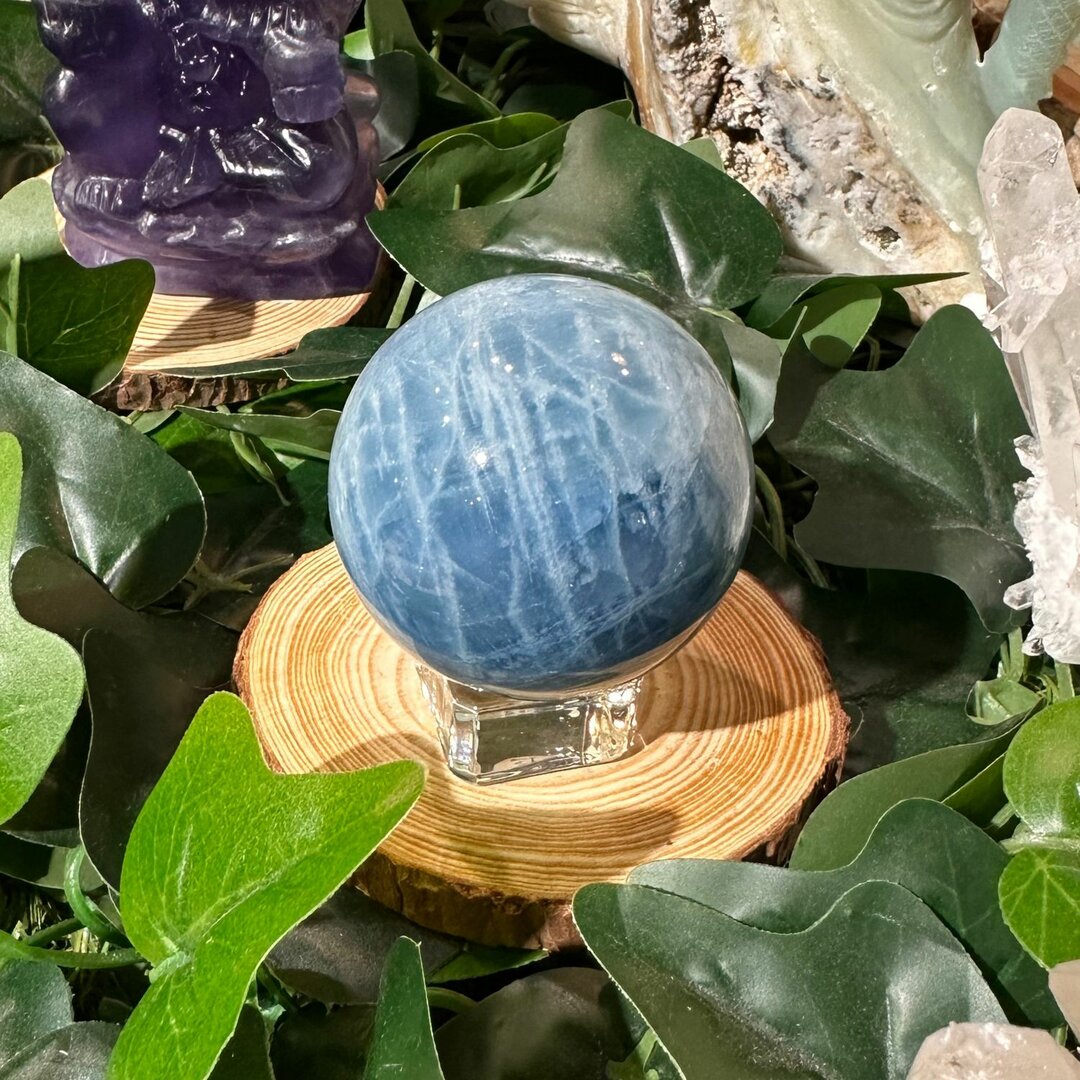 Sphère Aigue Marine - 51mm