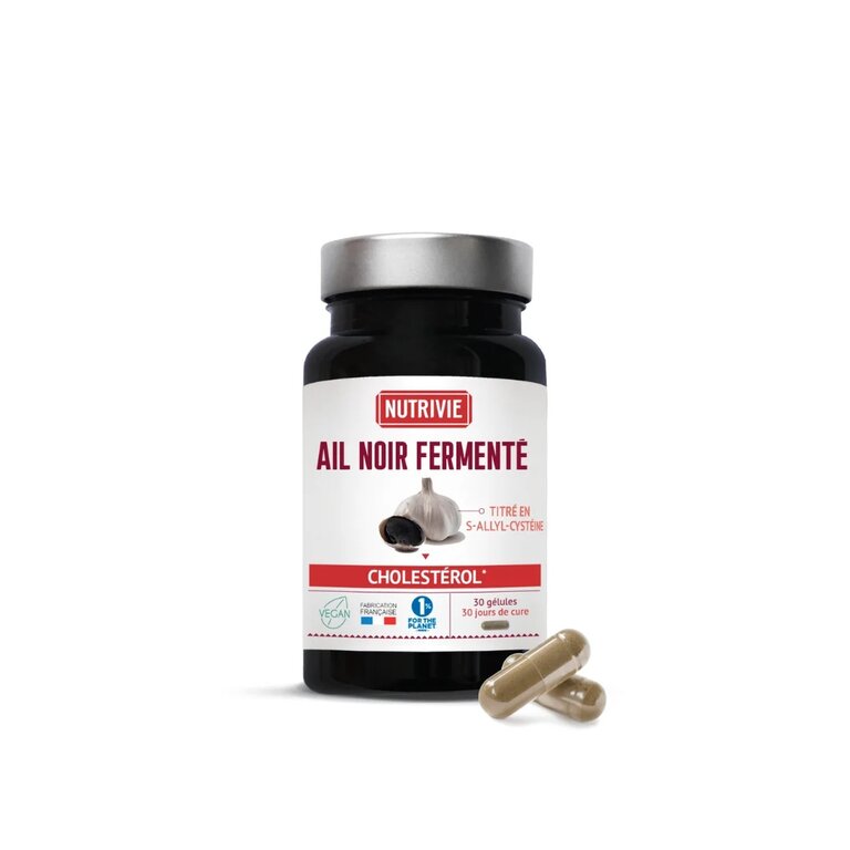 Ail Noir Fermenté – 500 mg – 30 gélules – Nutrivie