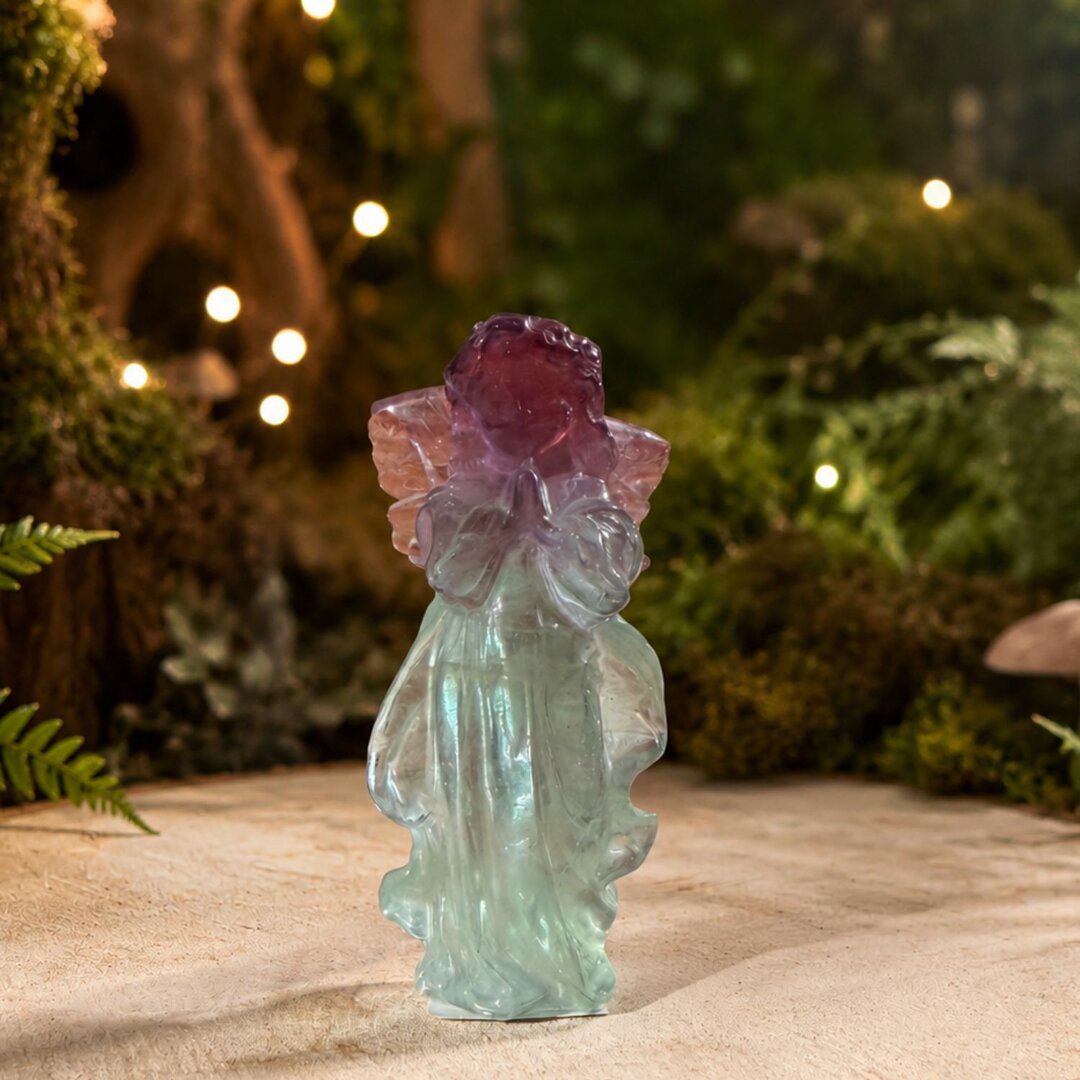 Ange en Fluorite