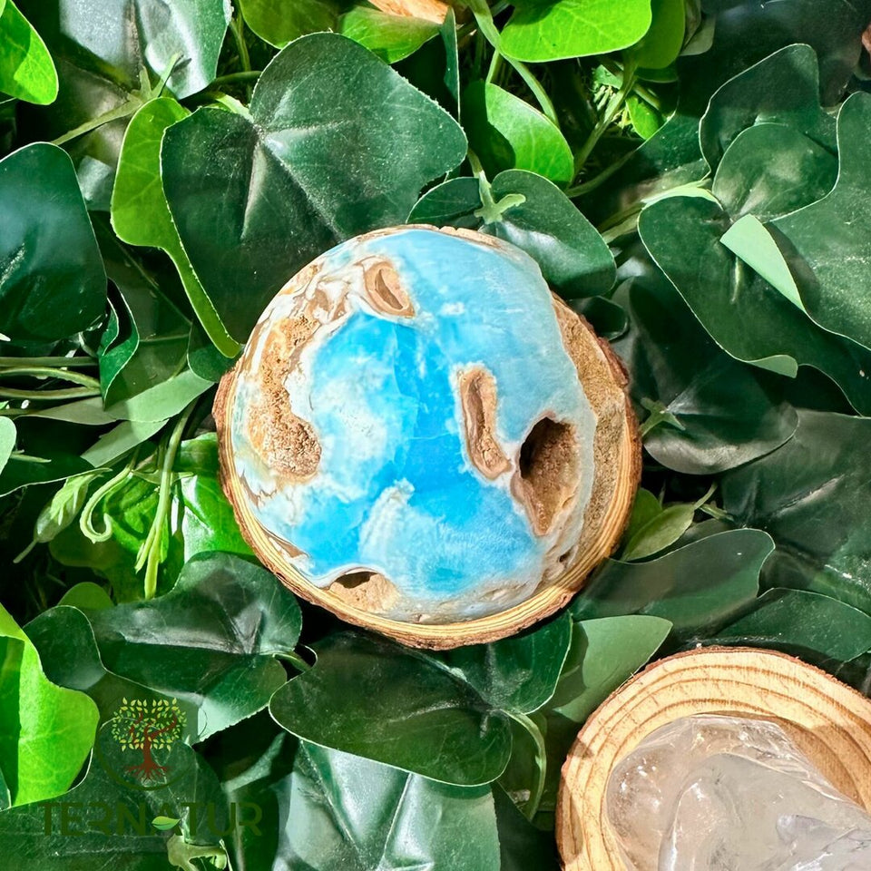 Sphère Aragonite Bleue - 61mm