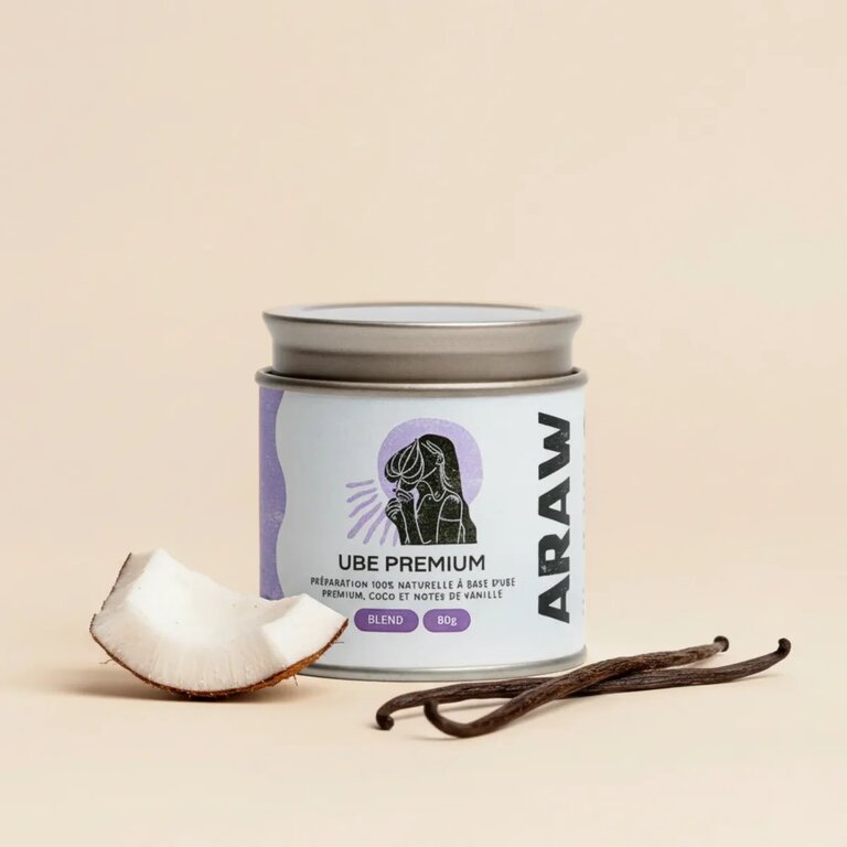 Poudre d’Ube Premium « La Blend » – Noix de Coco & Vanille Bourbon – 80 g