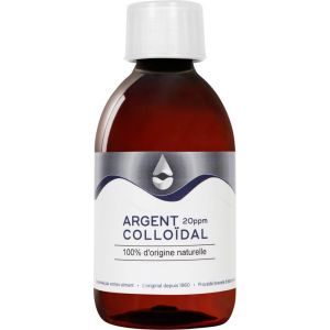Argent colloïdal 20 PPM - Flacon 150ml - Catalyons