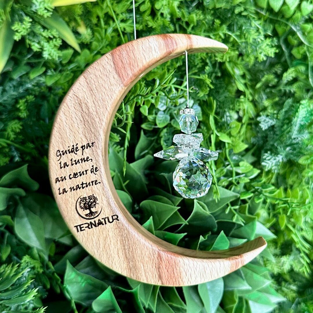 Attrape-Soleil Lune & Ange en Cristal – TERNATUR