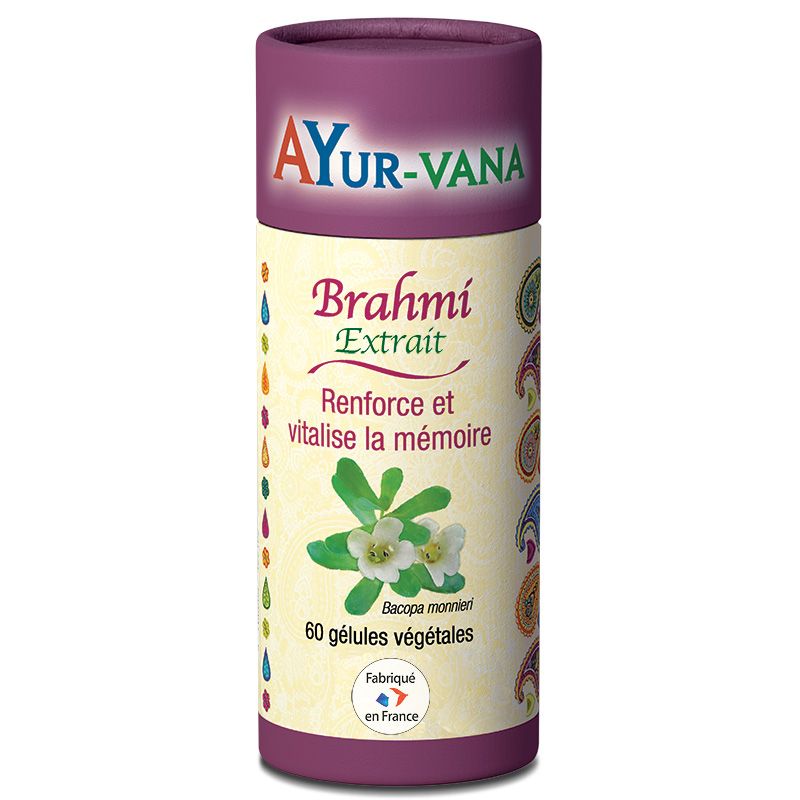 Brahmi (Bacopa) - 60 gélules - Ayur-Vana