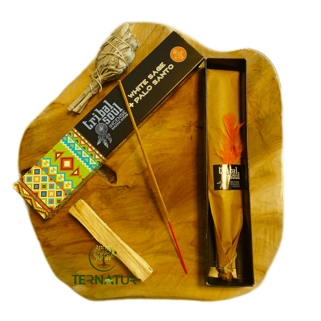 Encens Amérindien TRIBAL SOUL - Sauge Blanche & Palo Santo