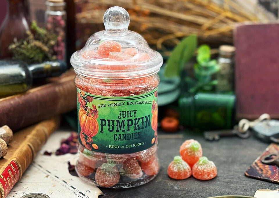 Juicy Pumpkin Candies – Bonbons Citrouilles Gélifiés – 250 g
