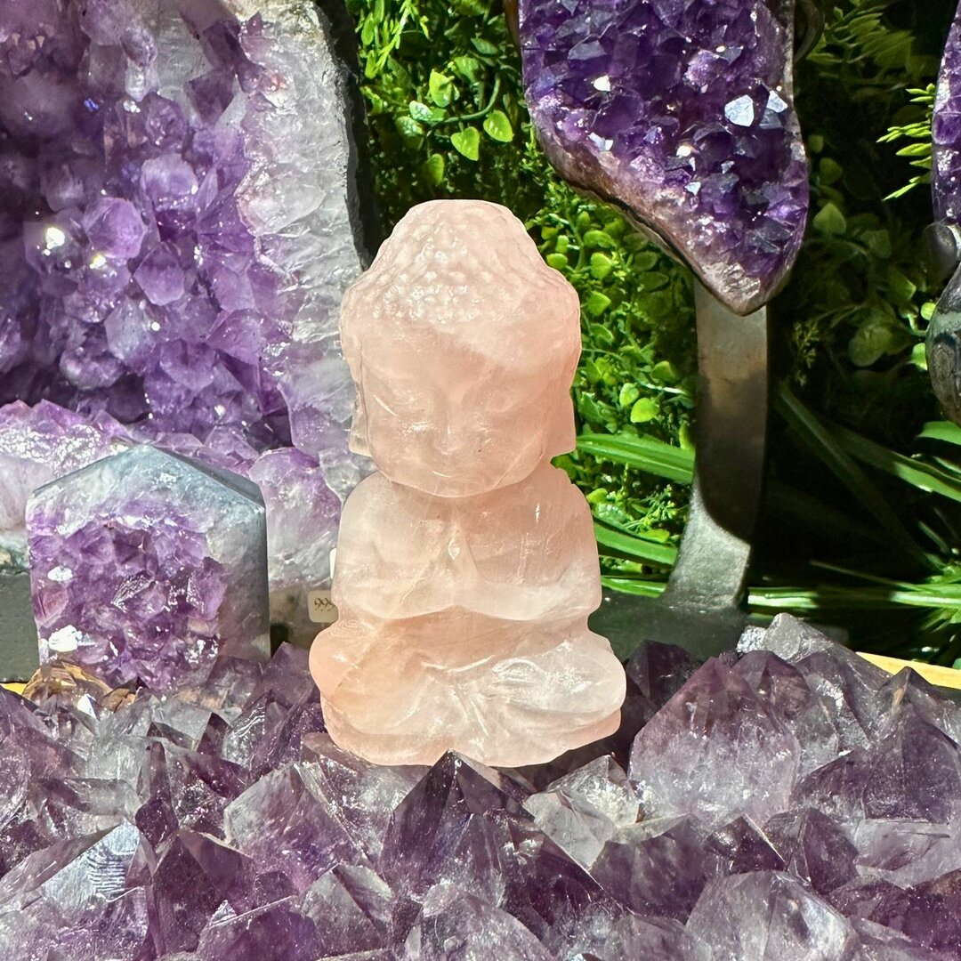 Bouddha Quartz Rose