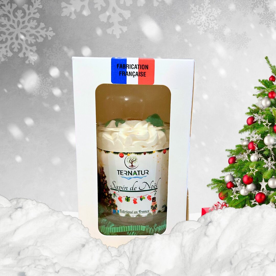Bougie Chantilly Senteur Sapin de Noël - Édition Limitée