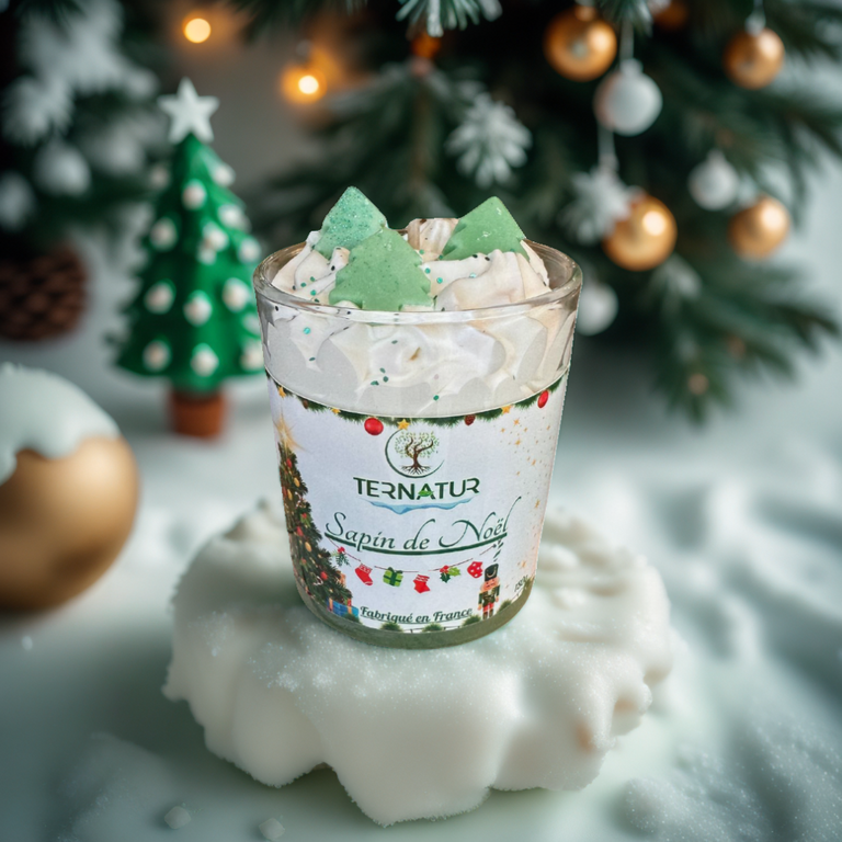 Bougie Chantilly Senteur Sapin de Noël - Édition Limitée