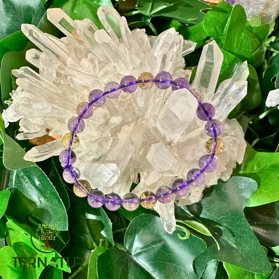 Bracelet Amétrine - 8mm