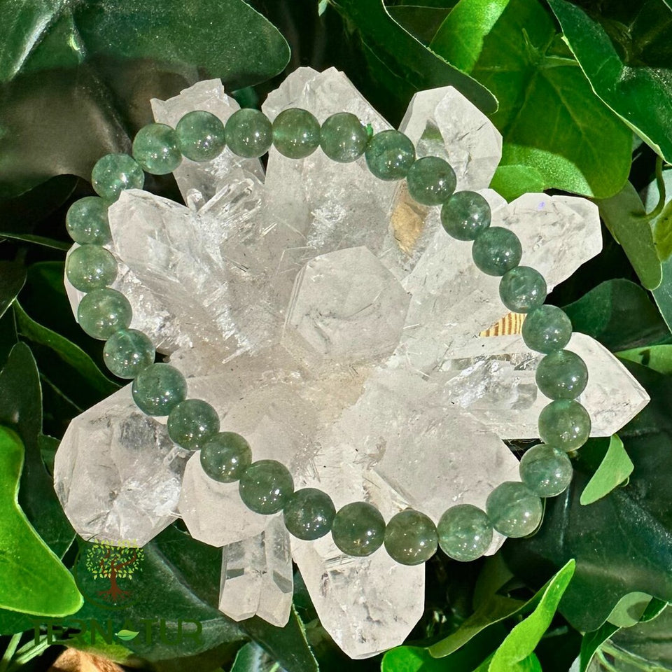Bracelet Apatite Verte - 6mm