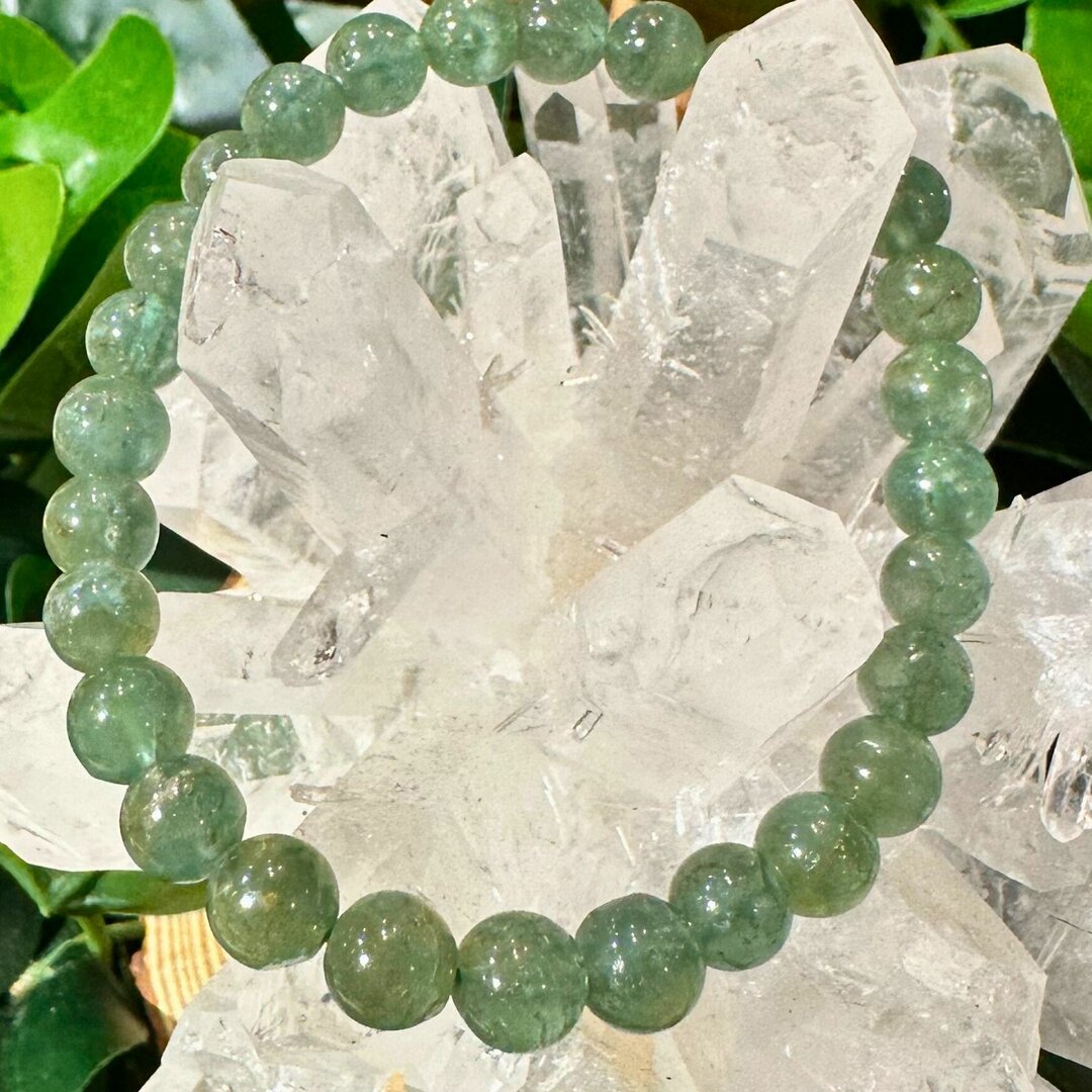 Bracelet Apatite Verte - 6mm