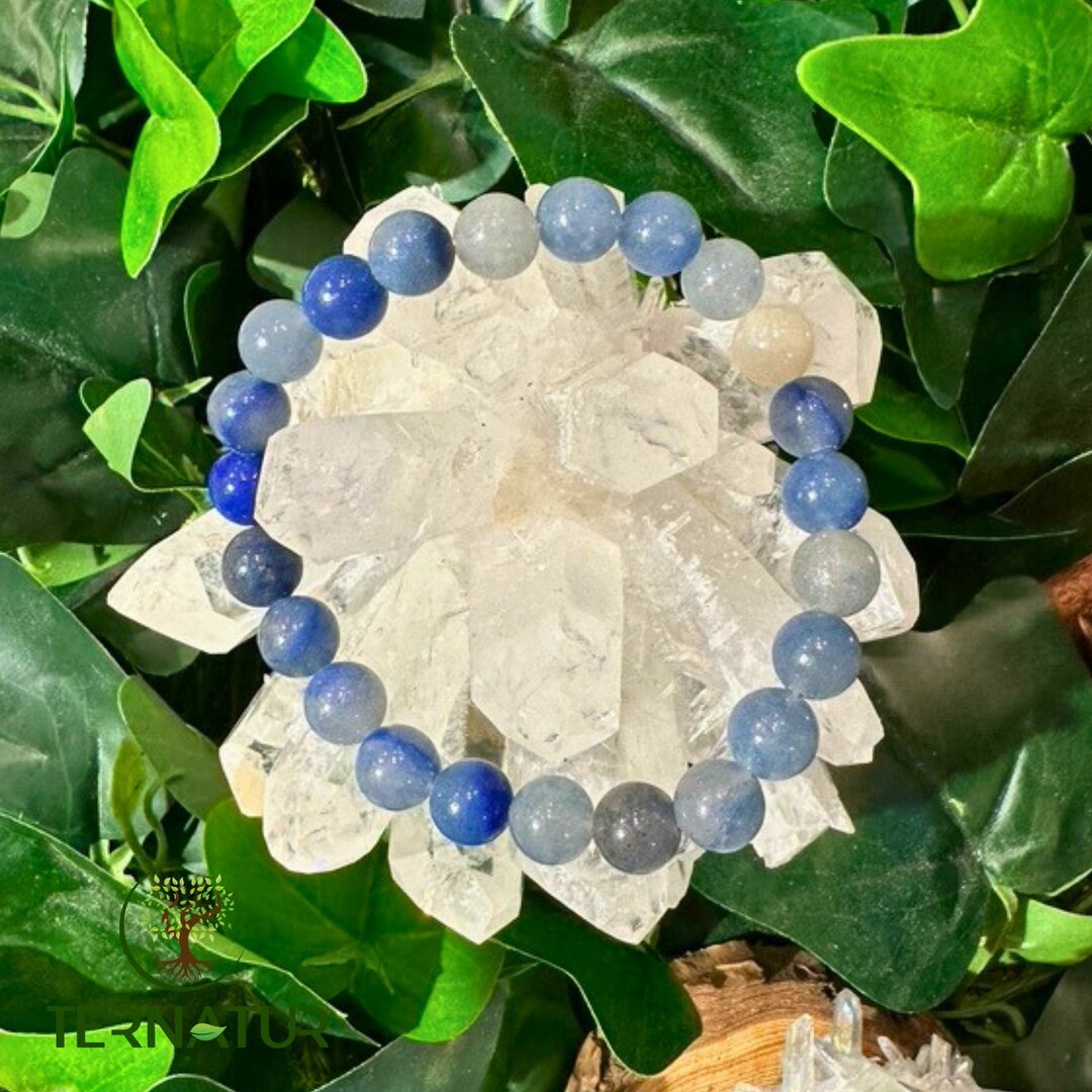 Bracelet Aventurine Bleue - 8mm