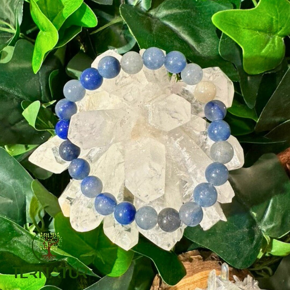 Bracelet Aventurine Bleue - 8mm