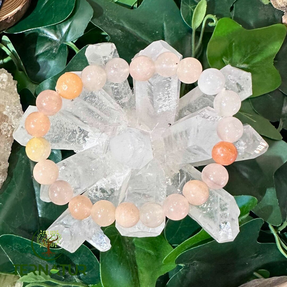 Bracelet Aventurine Pêche - 8mm