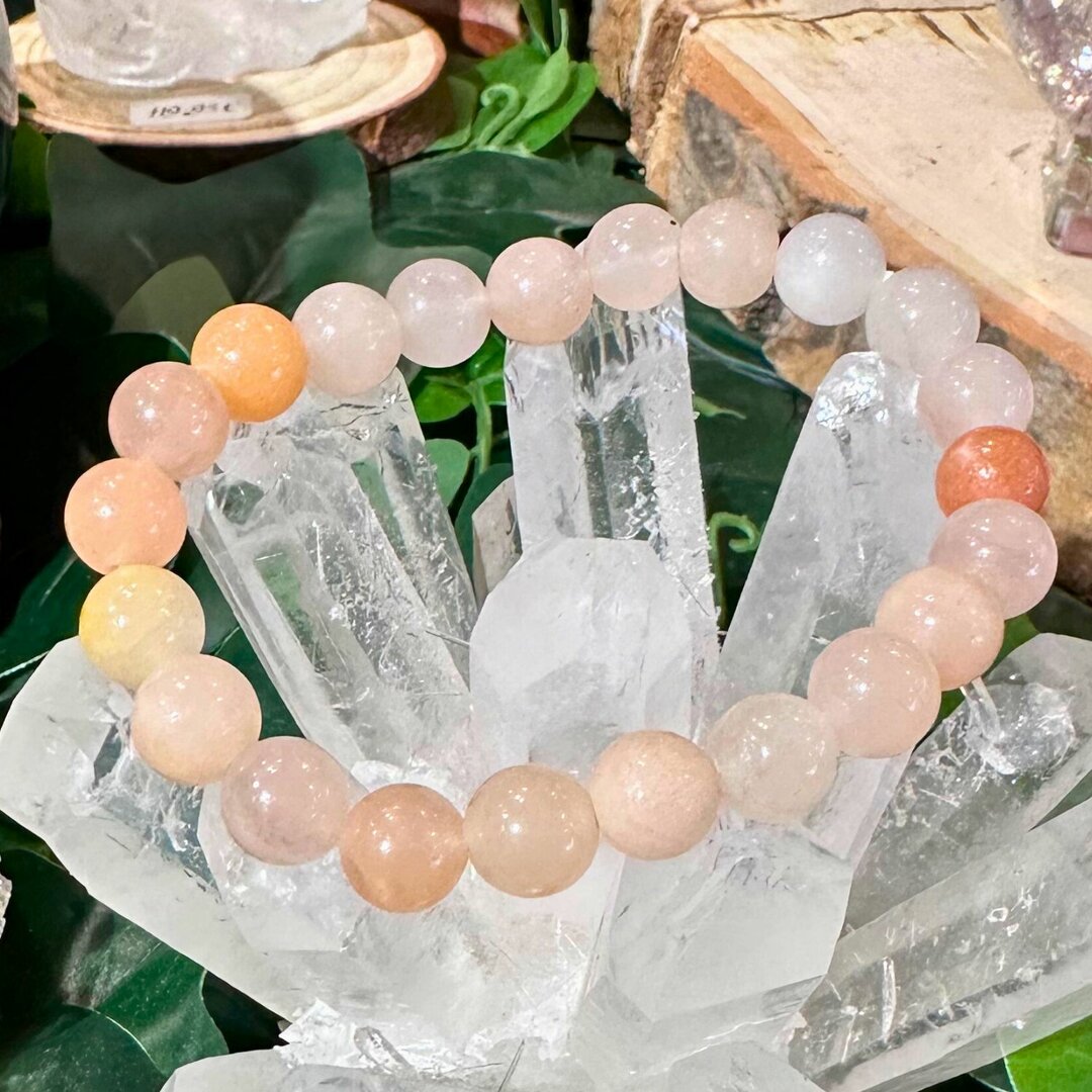 Bracelet Aventurine Pêche - 8mm
