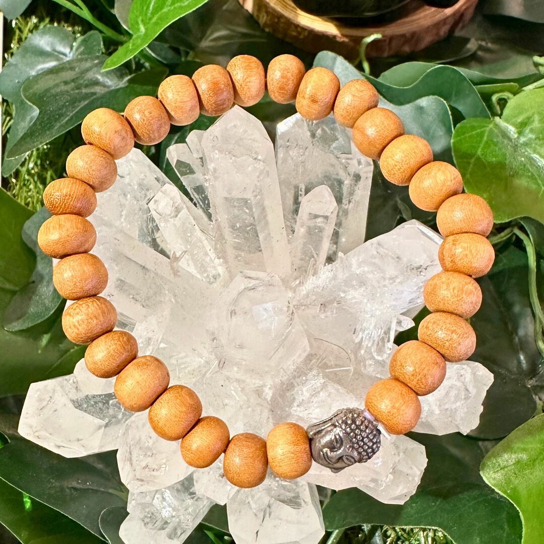 Bracelet Bois de Santal & Bouddha Zen