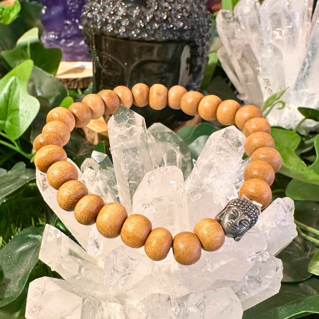 Bracelet Bois de Santal & Bouddha Zen
