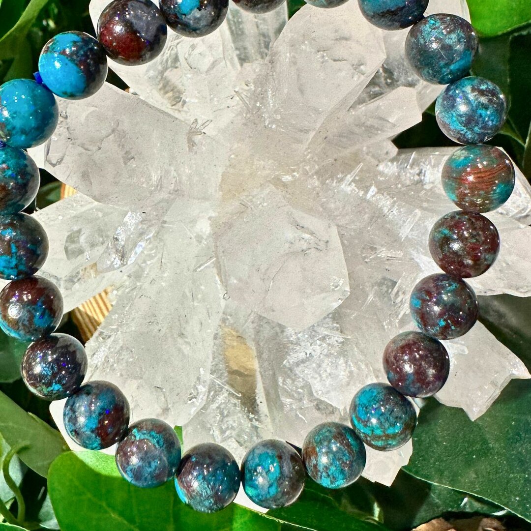 Bracelet Chrysocolle Turquie AAA - 8mm
