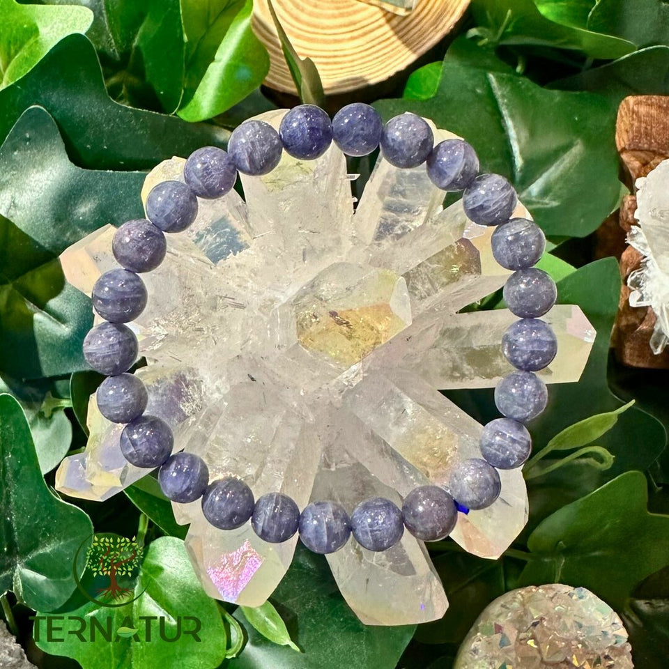 Bracelet Cordiérite Lolite AA - 8mm