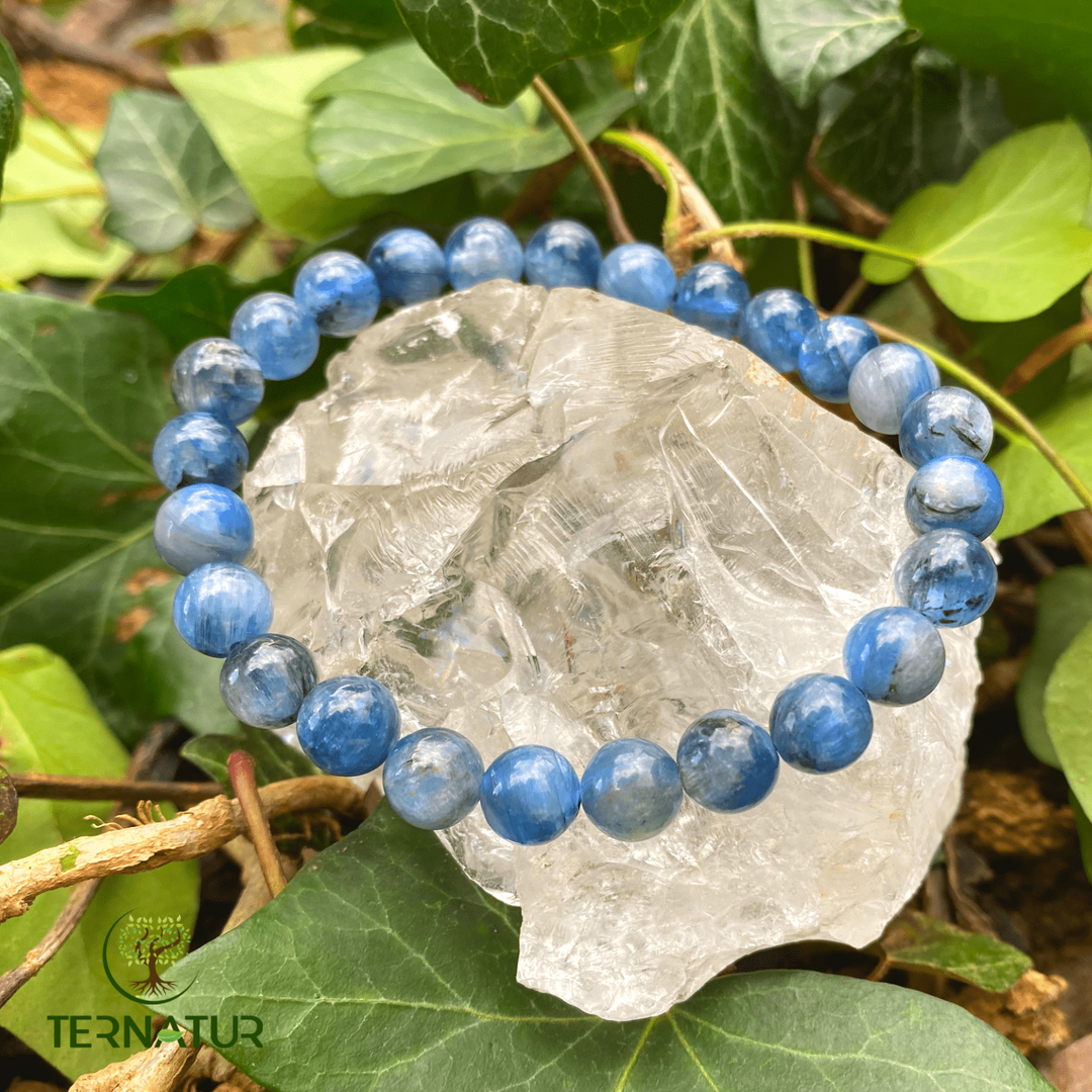 Bracelet Cyanite Bleue - 8mm