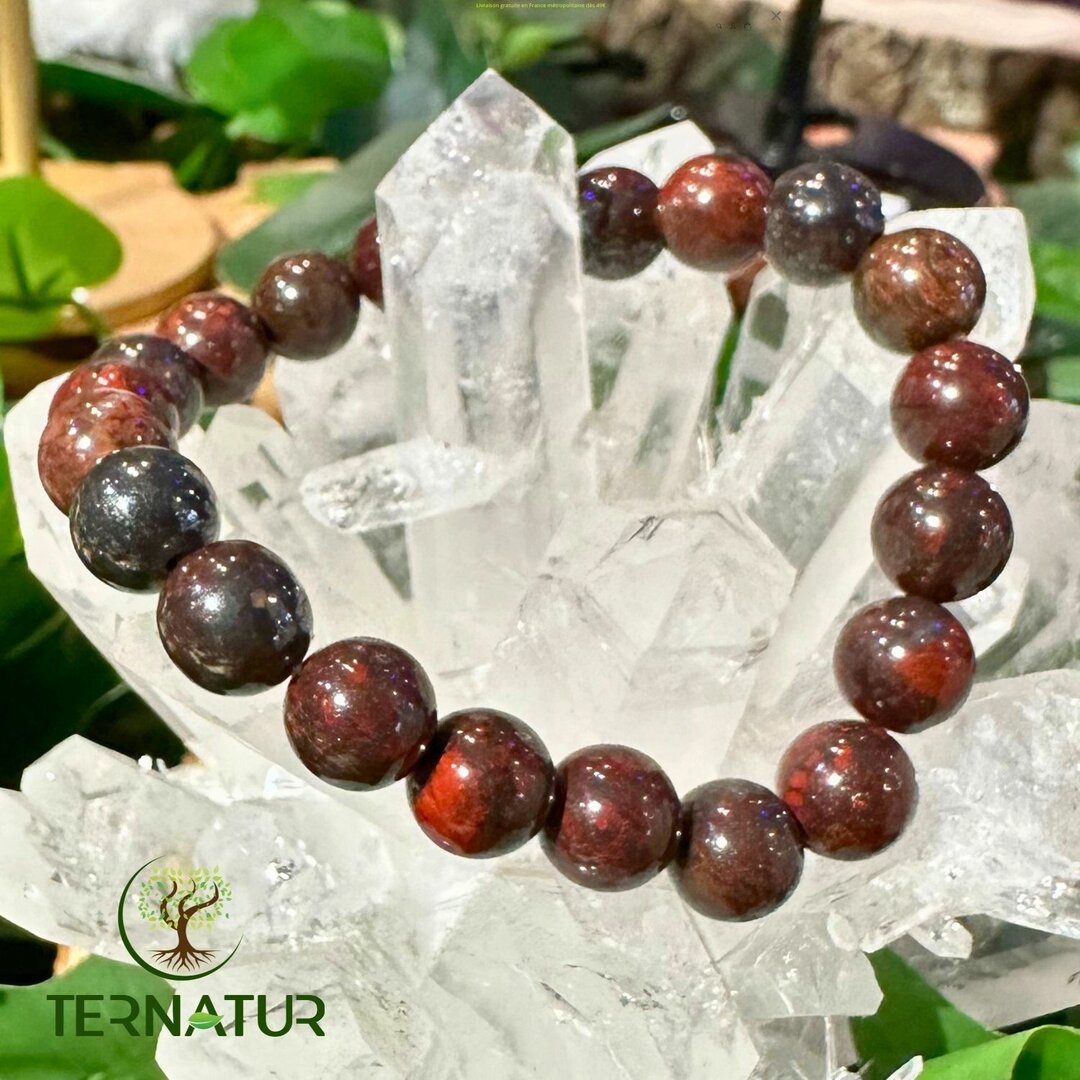 Bracelet Jaspe Breschia - 8mm