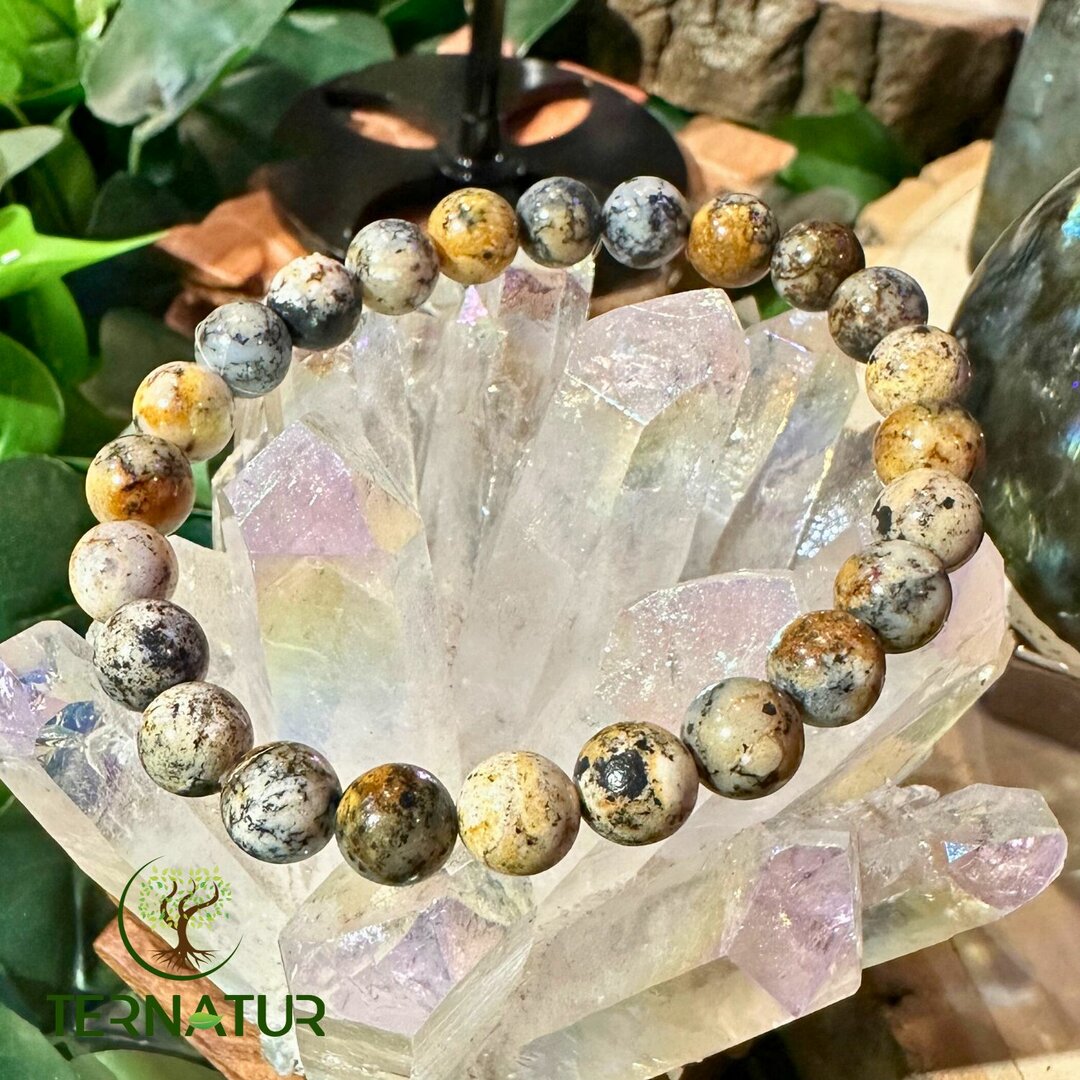 Bracelet Agate Dentritique - 8mm