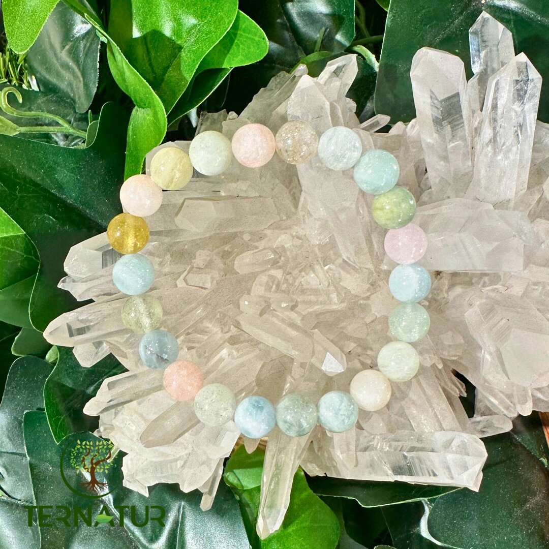 Bracelet Morganite Beryls - 8mm