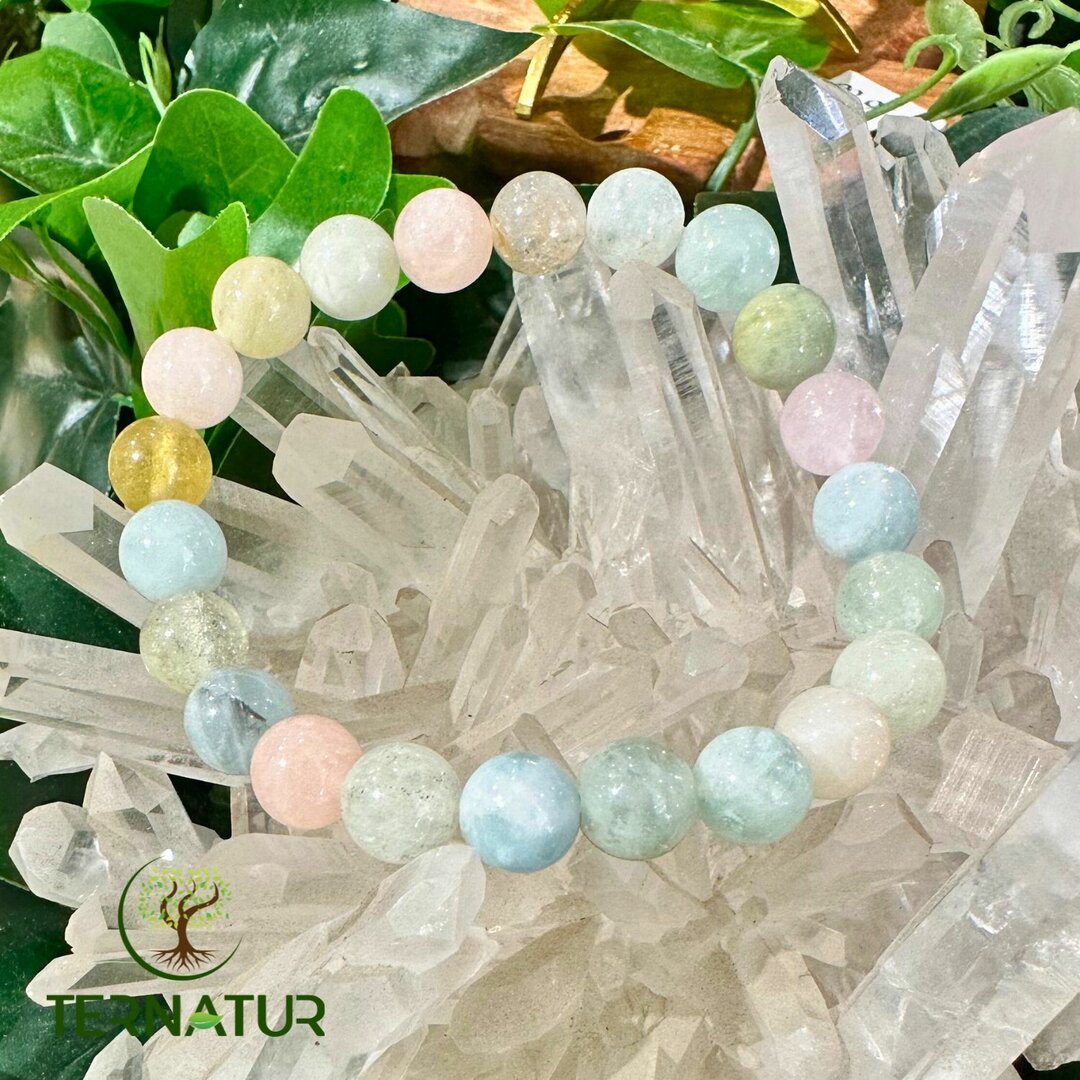 Bracelet Morganite Beryls - 8mm