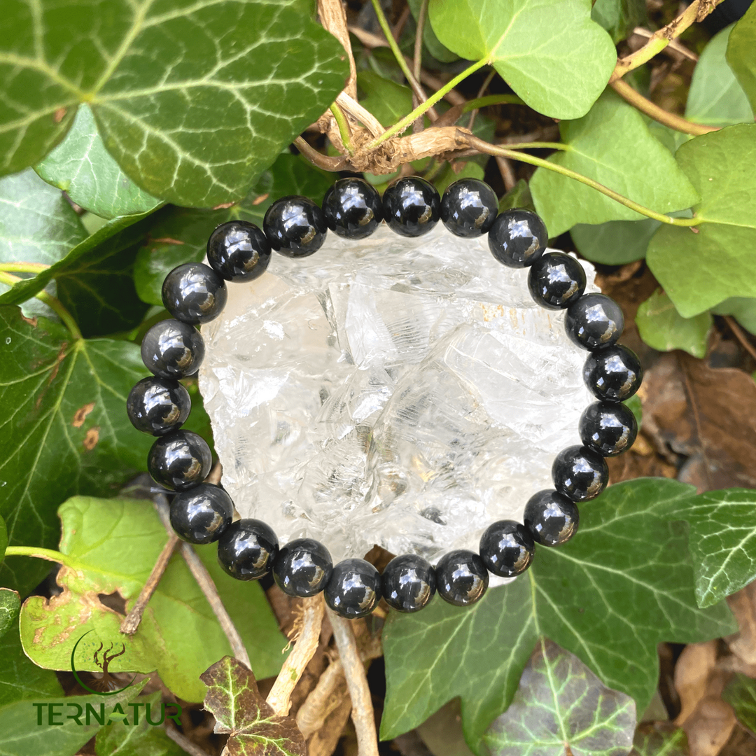 Bracelet Obsidienne Oeil Céleste - 8mm