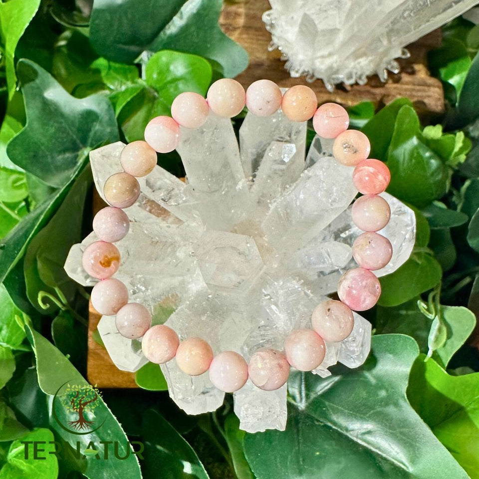 Bracelet Opale Rose - 8mm