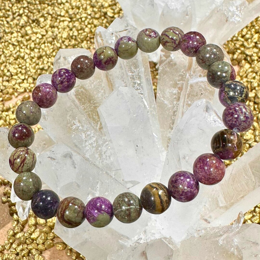 Bracelet Stichtite Serpentine