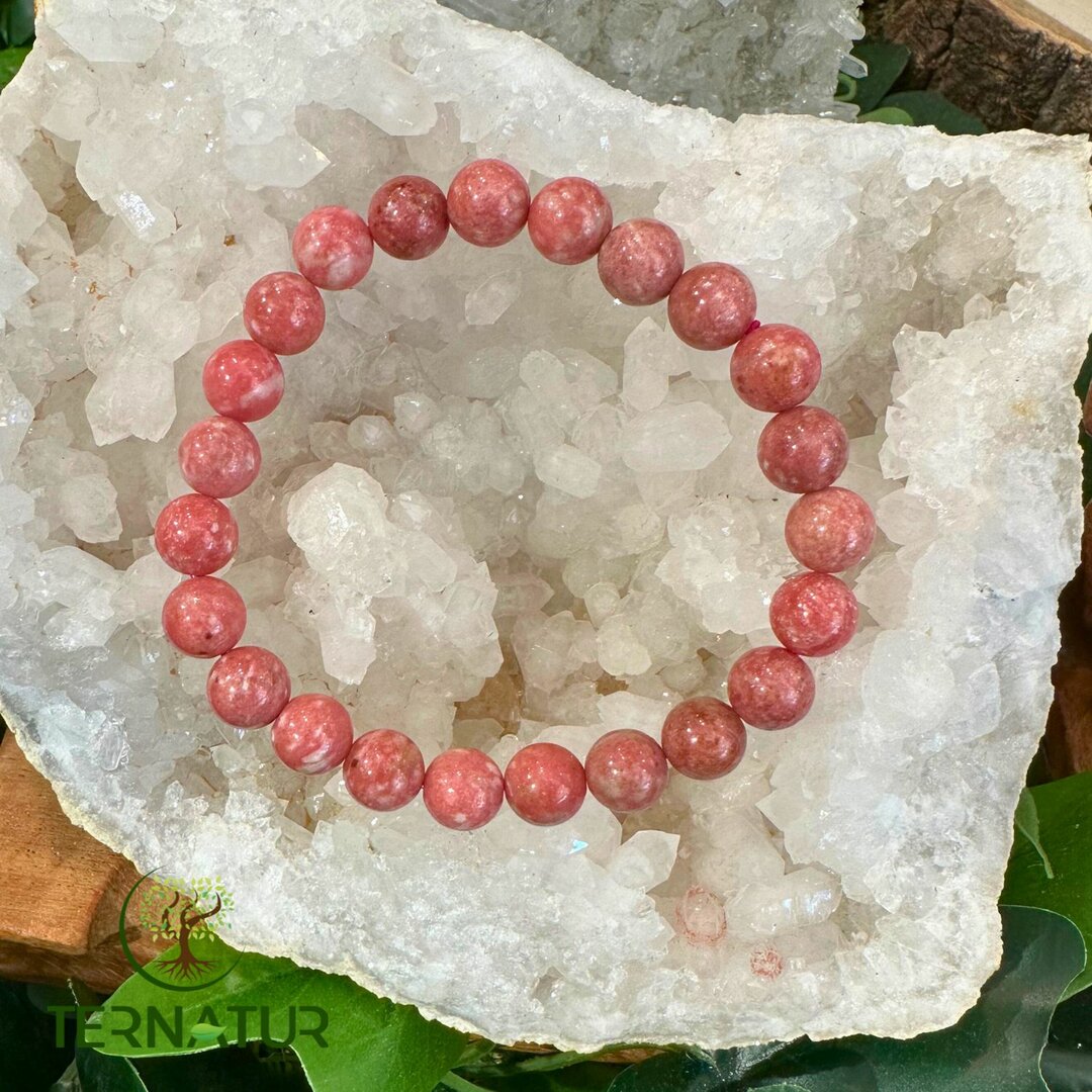 Bracelet Thulite - 8mm
