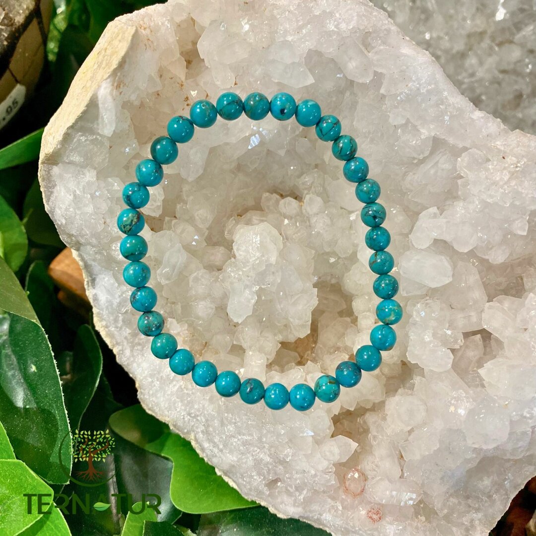 Bracelet Turquoise d'Arizona AA - 6mm