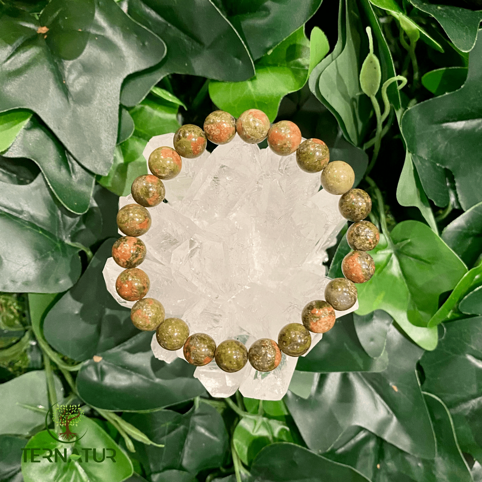 Bracelet Unakite - 8mm