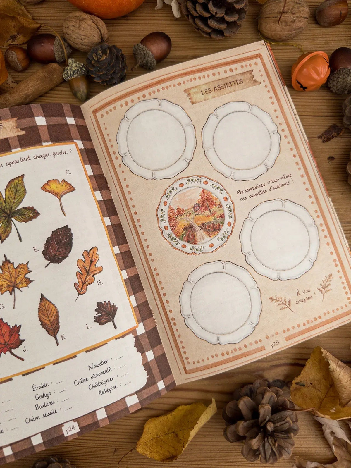 Cahier de jeux – Le temps d’un automne