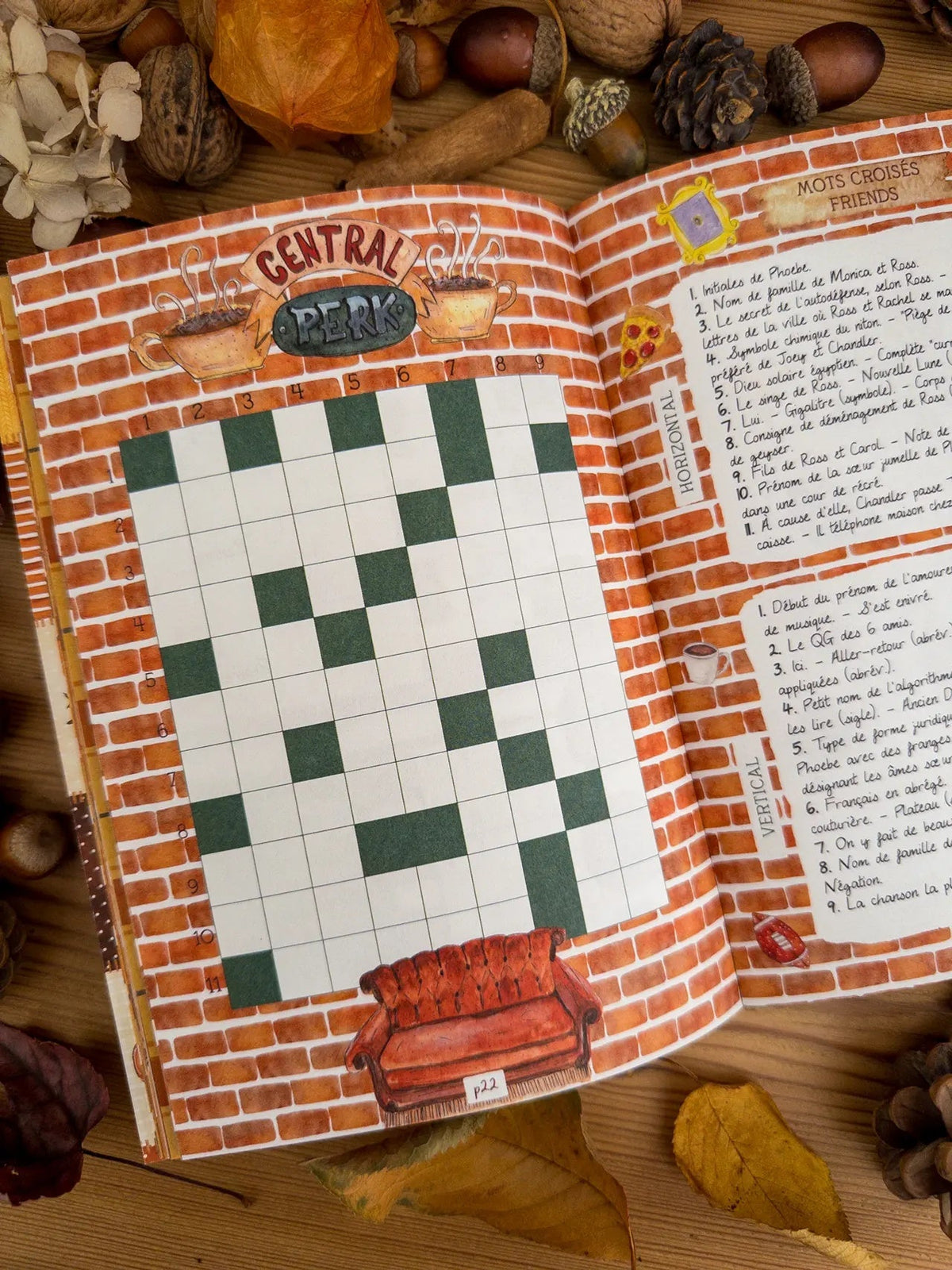 Cahier de jeux – Le temps d’un automne