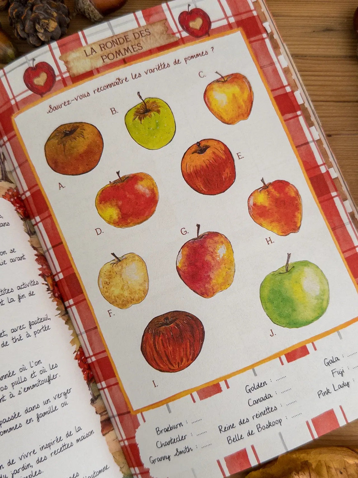 Cahier de jeux – Le temps d’un automne