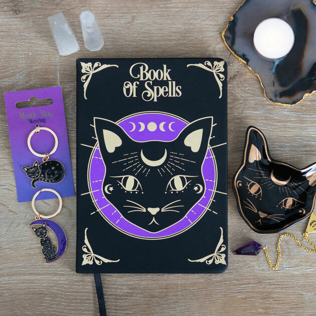 Carnet Mystique – Chat Noir & Lune Violette